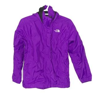 The North face Hyvent Rain Jacket girl large 14/16
